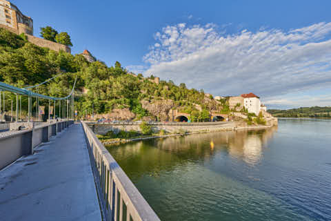 Gemeinde Passau Landkreis Passau Prinzregent-Luitpold-Brücke (Dirschl Johann) Deutschland PA